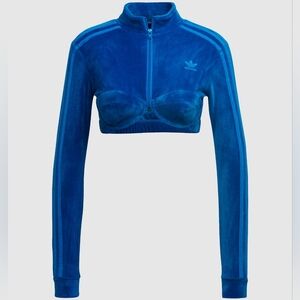 Adidas X Jeremy Scott Edition Velour Track Top $150 M